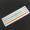 4 mm široký dentální polyesterový lešticí proužek s jednostrannou lešticí stranou Polyesterové proužky Bělící materiály