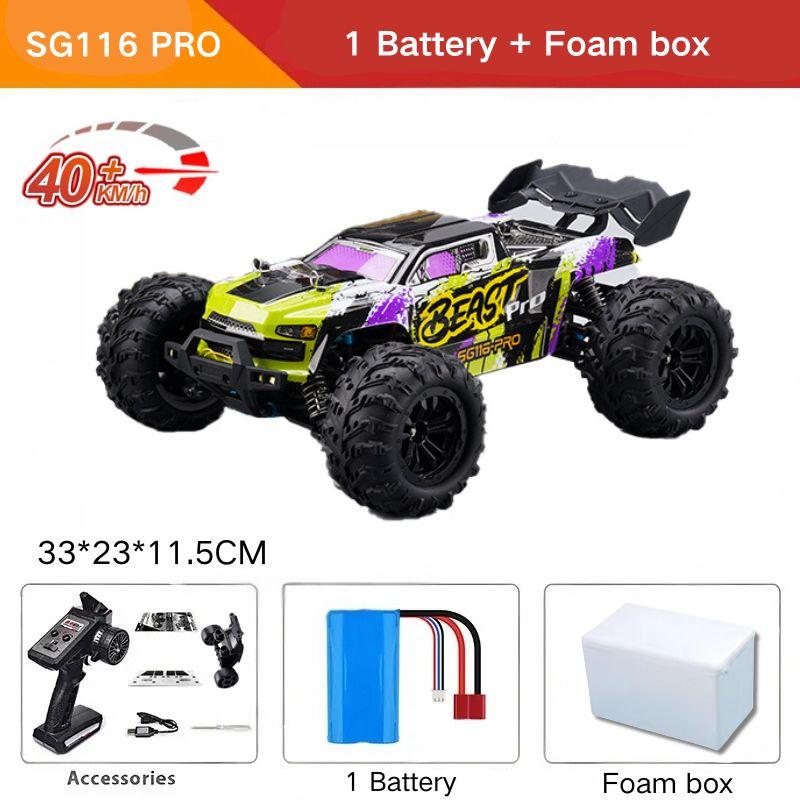 

ZLL SG118 PRO MAX 1:16 35 km/h 4WD car RC high speed drift vehicle off-road 1:16 professional remote controlled toy large scale.