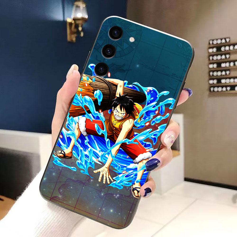 Anime One Piece Luffys Phone Case For Samsung Galaxy S26 S25 EDGE S24 S23 S22 S21 S20 FE S10 Ultra PLUS LITE Case Shell Cover