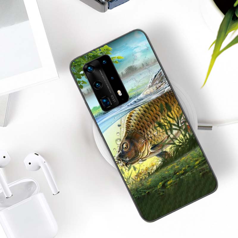 Carp Fishing Fish Phone Case For Samsung A17 A56 A36 A26 A16 A55 A35 A25 A15 A05S Galaxy A71 A51 A41 A31 A21S A70 A50 A40 A30 A2