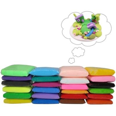 Eclet (Pack Of 12) Air Dry Clay, Colorful Children Soft Clay, Creative Art Crafts, Gifts For Kids-Multi Color. Non-Toxic