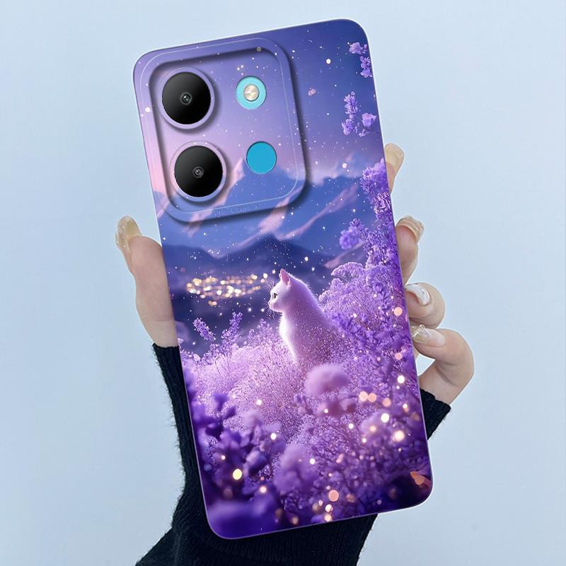 For Infinix Smart 7 X6515 Case Smart 7 HD X6516 Fashion Simplicity Cover Soft Silicone Phone Case For infinix Smart7 Plus Shells
