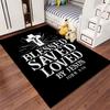 Blessed Saved Loved Design Suitable As a Non-slip Mat for the Living Room or Bedroom Sofa