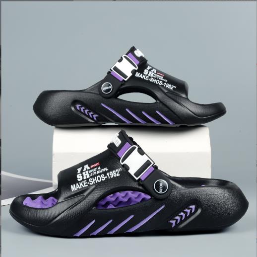 Fashion Size 47 Men Slippers 2025 Summer EVA Soft-soled Platform Slides Sandals Indoor Outdoor Walking Beach Shoes Flip Flops Mens Shoes