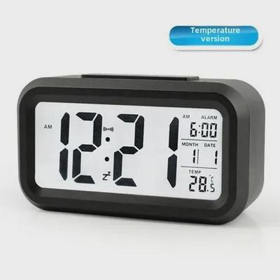 Leuchtender LED-Wecker mit Temperaturanzeige für Schüler