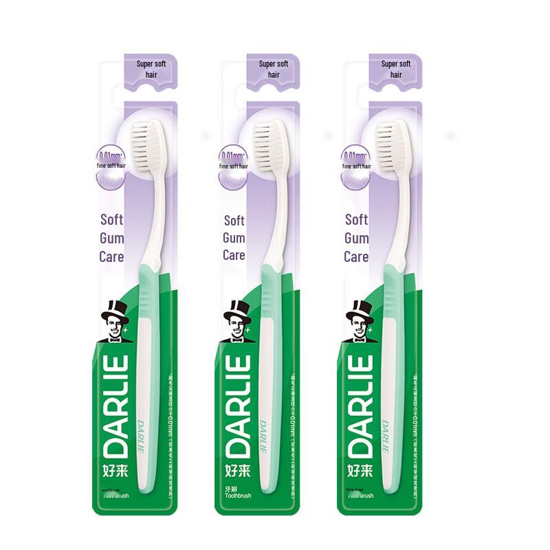 

DARLIE Soft Bristle Adult Toothbrush 3-Pack