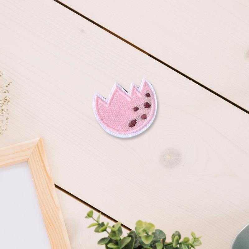 9 Pcs Cartoon Dinosaur Iron On Patches Applique Patches Animal Repair Patches Embroidery Patches for Clothes Decoration