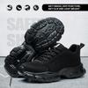 Work Sneakers Steel Toe Shoes Women's Safety Shoes Stab-Proof Work Shoes Boots Fashion indestructible footwear safety