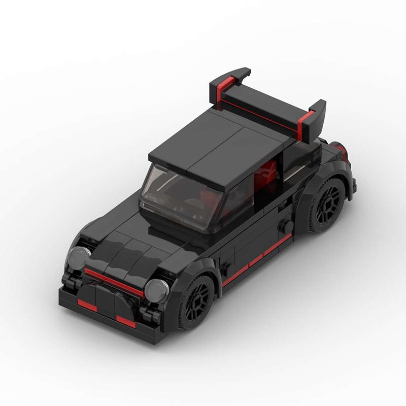 Building Block Compatible, Mini Cooper, Set, Intellectual And Creative, Assembly Gift, Model Ornament