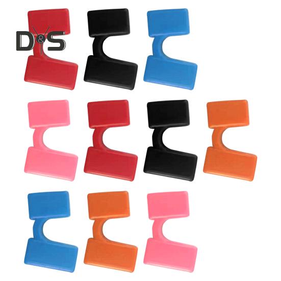 10 pz/set Bacchette Helper ergonomico affidabile in plastica pratico antiscivolo trainer per bacchette