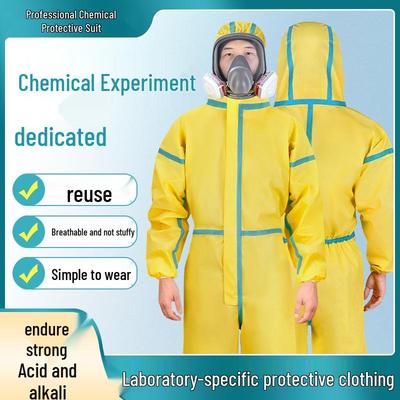 Acid and Alkali Resistant Full Body Chemical Protection Suit