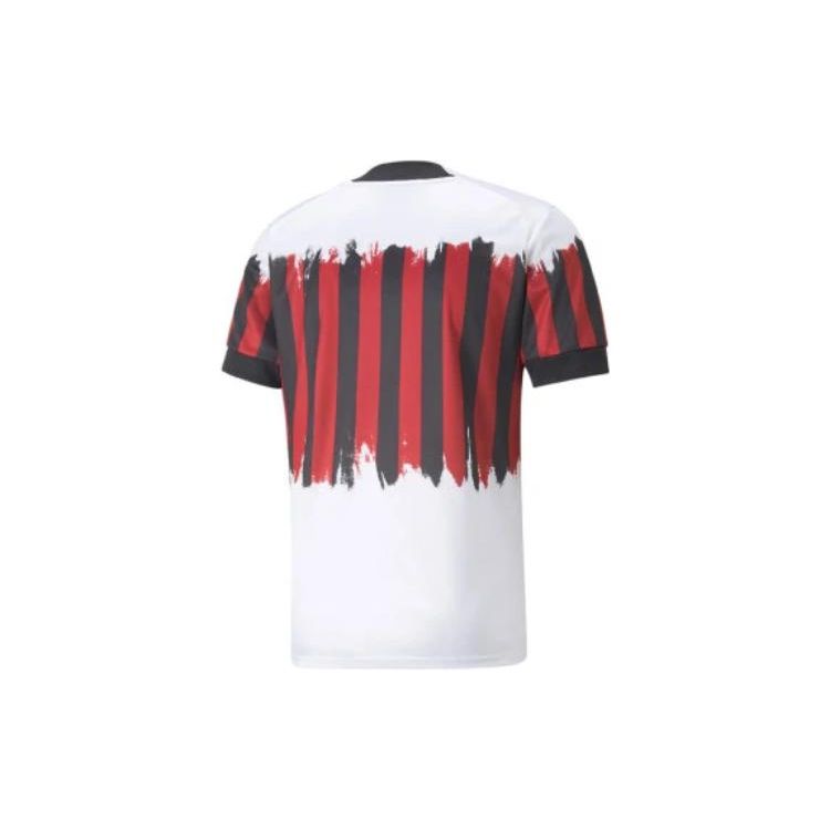 Puma X NEMEN Color-Block Vertical Stripe Crew Neck T-Shirt Men Tops White 769398-02