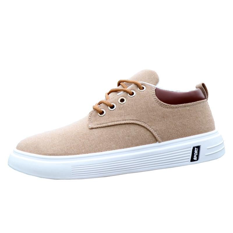 Cloth shoes spring and autumn breathable canvas shoes soft-soled non-slip casual board shoes running shoes