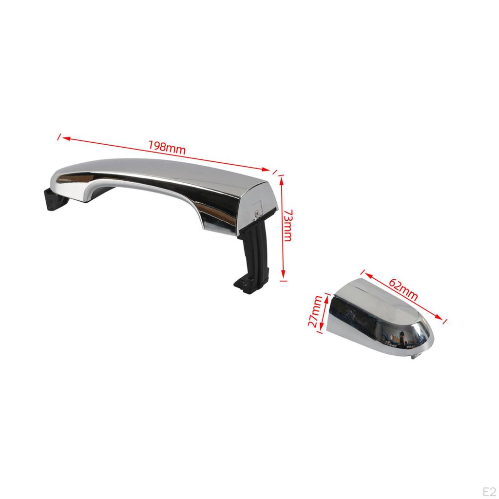 Rear Left Sided Handle for Door 826512P010 Durable Convenient Installation