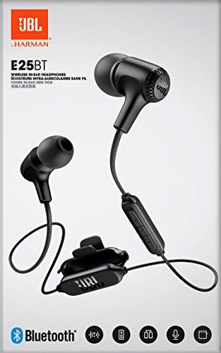 JBL E25BT Bluetooth-Kopfhörer, Mehrpunktfähig/Anruf möglich, Schwarz, JBLE25BTBLK [Offizielles japanisches Produkt]