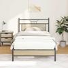 VidaXL Bed Frames Without Mattress Sonoma Oak 100x200 Cm 4106939