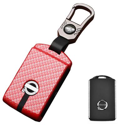 LETINGFAR Funda para Llave para Funda de Llave Inteligente Volvo, Cubierta de Llave, Aleación de Zinc, Dedicada a Volvo