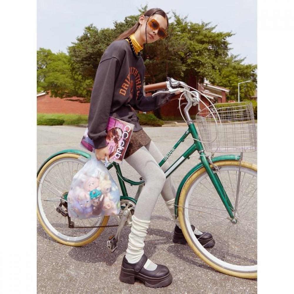 Cc Collect Cc Crew Roller Lettering Sweatshirt C254psm707c