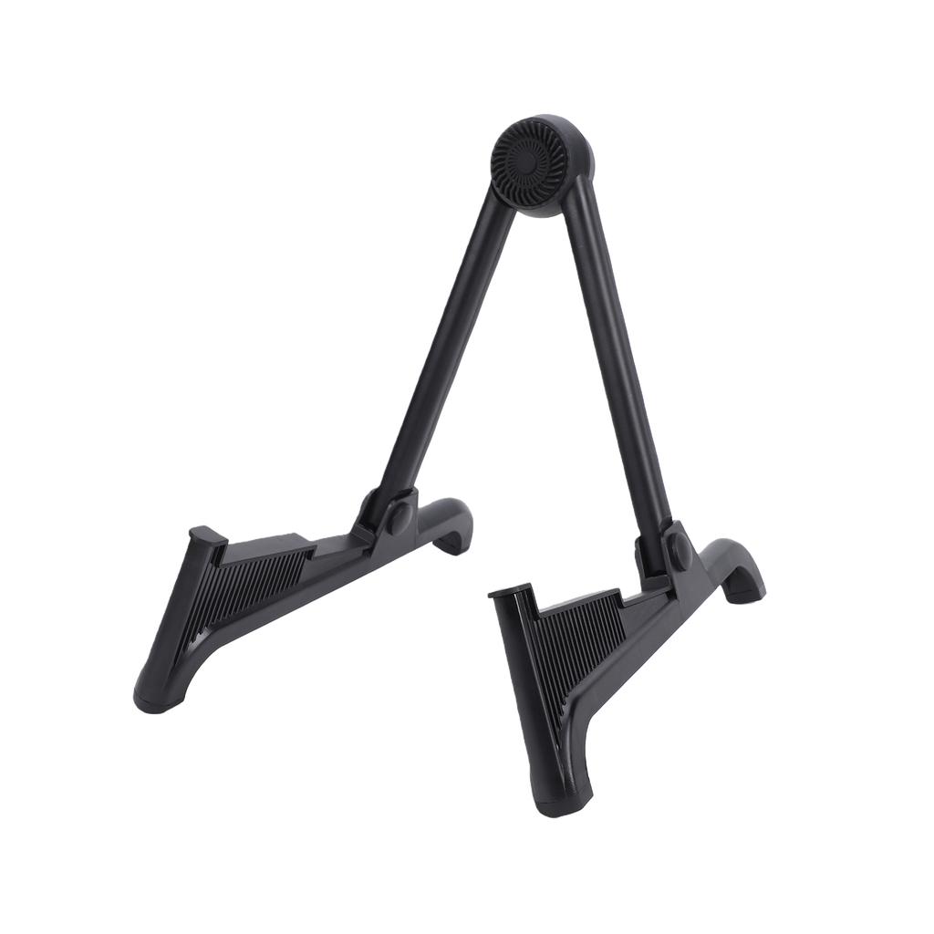 Guitar Stand Foldable Universal Instrument Holder Silicone Pads ABS Portable Lightweight for Electric Acoustic Guitar