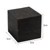 Black Sandalwood Square Blank Unfinished Wood Blocks Non Toxic for DIY Carving Stamp Craft