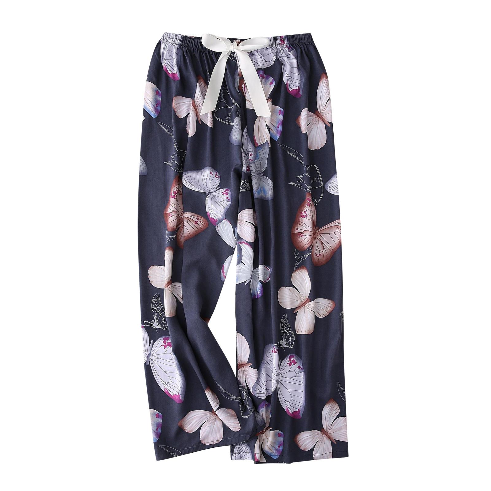 

Модные женские повседневные брюки с эластичной резинкой на талии и высокой талией One Size тёмно-синий