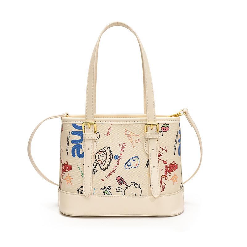 Premium Sense Niche Bag Women's 2025 New Trendy Fashion Versatile Shoulder Messenger Bag Light Luxury Hand Bucket Bag