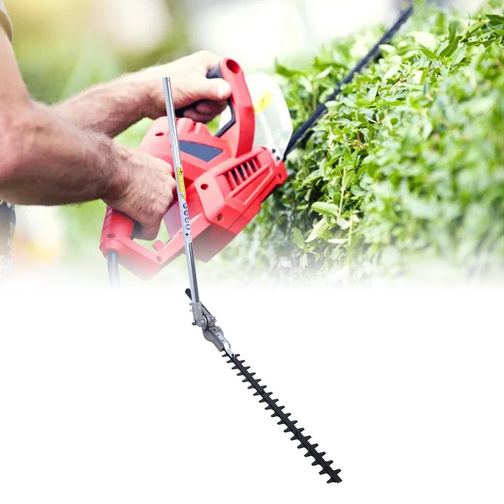 Hedge Trimmer Attachment Replacement High Branch Shrub Grass Pole Trimmer Assembly for Lawn Mower