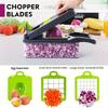 Vegetable Cutter Multifunctional Kitchen Accessories Food Chopper For Tomato Carrot Cheese Onion Handheld Slicer Dicer Grater