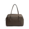 2026 Top-grain Cowhide Boston Bowling High-end Genuine Leather Women's Bag, Large Capacity Handbag, Pillow Bag