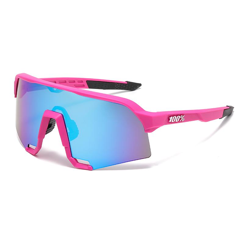 Occhiali da sole da ciclismo da esterno europei e americani, Maschera S3 per mountain bike con parabrezza