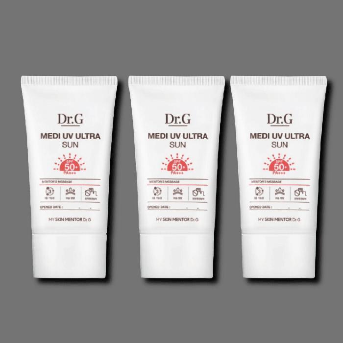 

Dr.G Medi UV Ultra Sun 50ml 3-pack Elementary School Sunscreen Dermatologist Sunscreen (30486747)