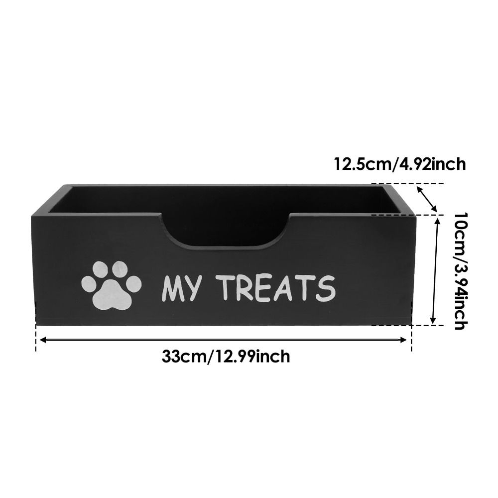 Reusable Pet Food Container Wooden Food Storage Container  Countertop Organization