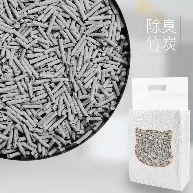 Unscented Clumping Tofu Cat Litter 2.2kg Natural Odor Control Indoor Cats Bentonite Mixed Formula
