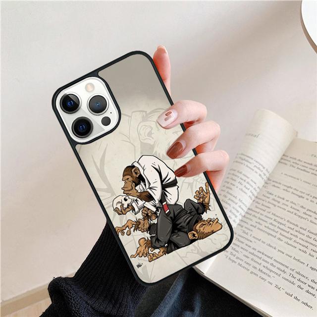 sport Martial Art MMA Fight Jiu Jitsu Phone Case For iPhone 17 Air 16 15 14 13 12 Pro Max 11 Pro Max Plus Coque