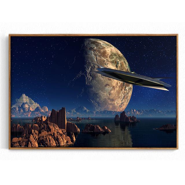 

Галактика, звезды, планета, дыра, космический корабль, постеры и принты, Вселенная, Земля, метеорит, настенные панно для украшения гостиной 21cm×30cm NoFrame