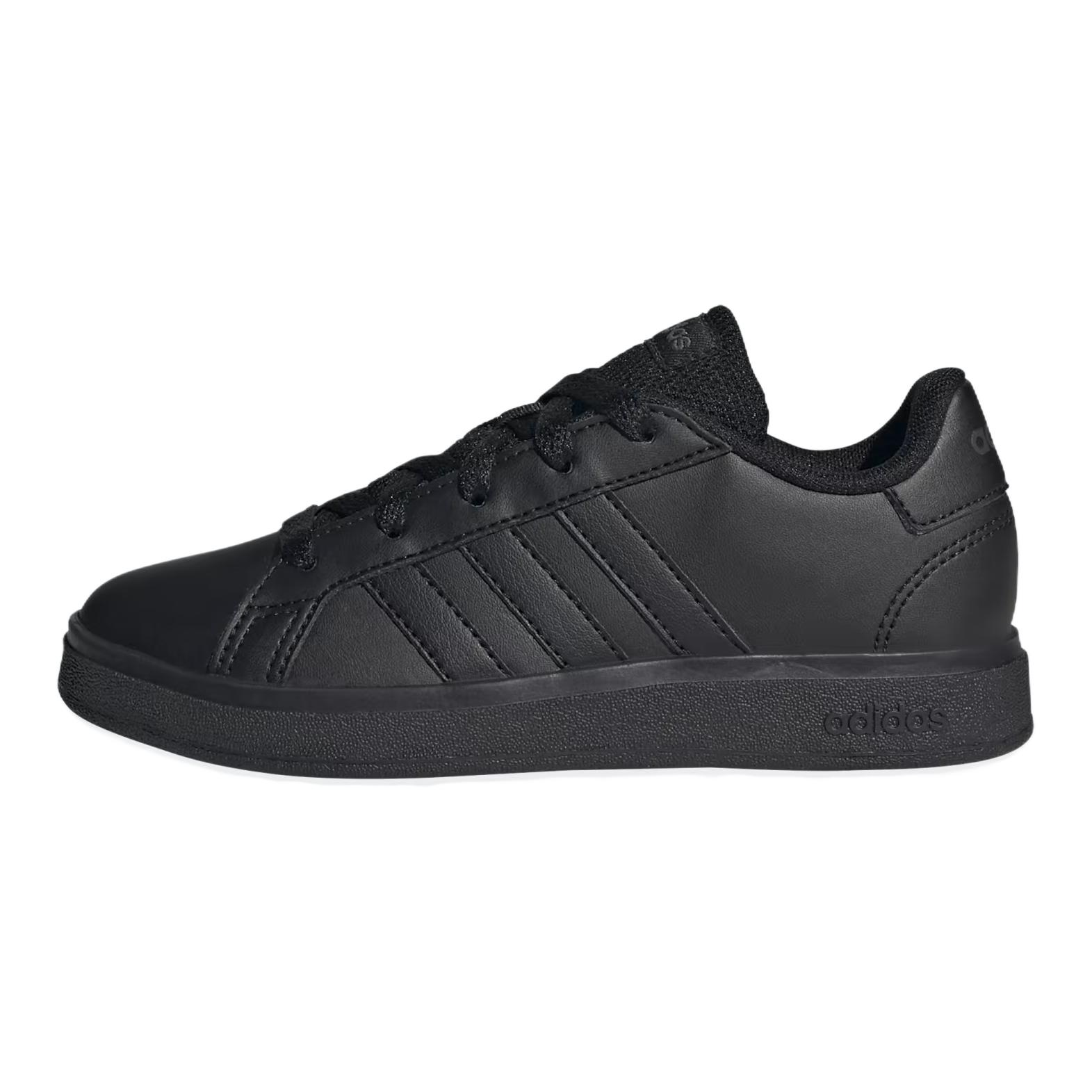 Adidas GRAND COURT Low top Kids Training Shoes Black Kids FZ6159 39