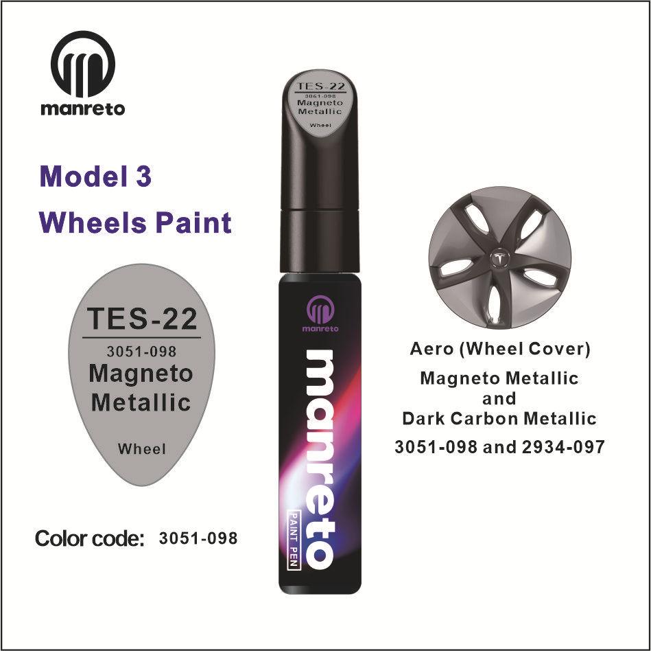 Tesla Model Y Pearl White Black Model 3 Series Starry Sky Gray Special Colorful Paint Pen Car Wheels Paint Care Pen