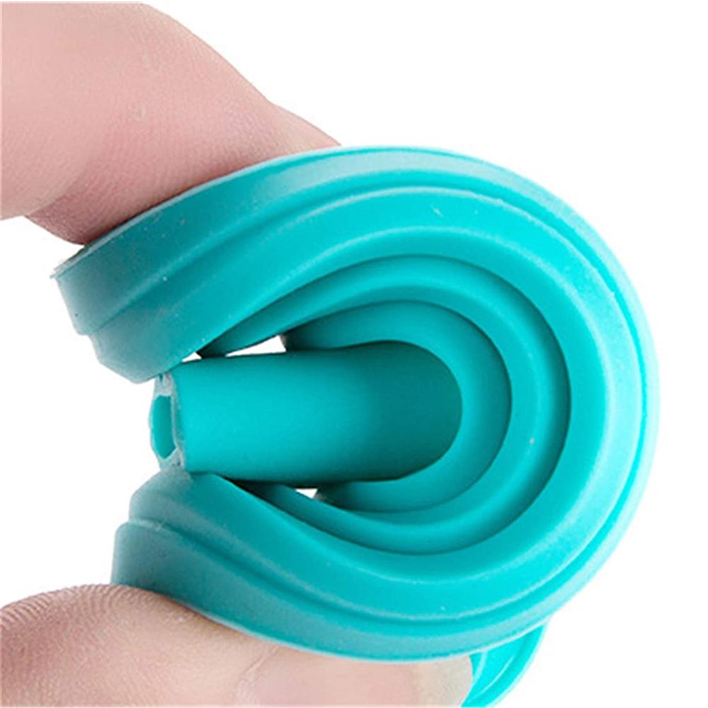 10pcs Mini Silicone Folding Funnel Portable Home Kitchen Liquid Dispenser Telescopic Long Neck Funnels Kitchen Gadget Accessories Hot