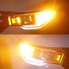 Aokyoung S25 LED Turn Signal S25 LED, Single Amber, Orange, High Fla Prevention, Built-in