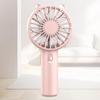Portable Handheld Mini Fan USB Rechargeable Cooling Fan Quiet Desktop Personal Fan for Outdoor Travel Summer Use
