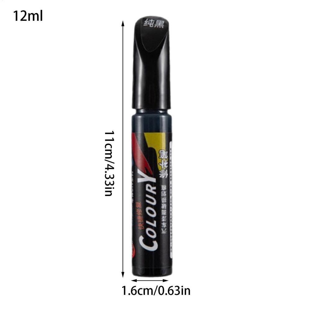 Auto Paint Repair Pen 12ml Quick Dry Color Fix Detailing Supplies Instant Fix Car Paint Scratch Repair Pen For Automotive