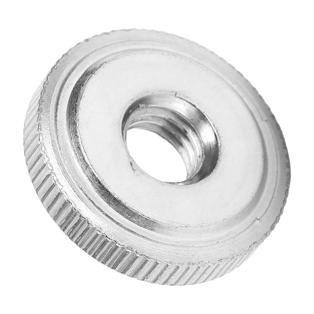 10pcs Through Hole Hand Twist Nuts Flat Head Carbon Steel Nuts Flanged Thumb Nut Machine Assembly