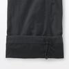 MUJI Windproof Easy Size BE1XOA5A Women's Fleece-Lined Pants, Black, L,
