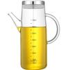 Ölflasche, Gewürzbehälter, Sojasaucenflasche, Essigflasche, Öldispenser, Glasmaterial, staubdicht, 750ml