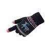 Cute  Stripe Dots Knitted Deer Women Gloves Christmas Winter Gloves Korean Mittens