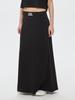 [mardimercredi] Jersey Maxi Skirt Double Label Black