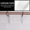 Premium Curtain Tape Easy To Use Convenient DIY Helper for Home Decoration Pinch Pleated Heading Tape for Curtains and Shower