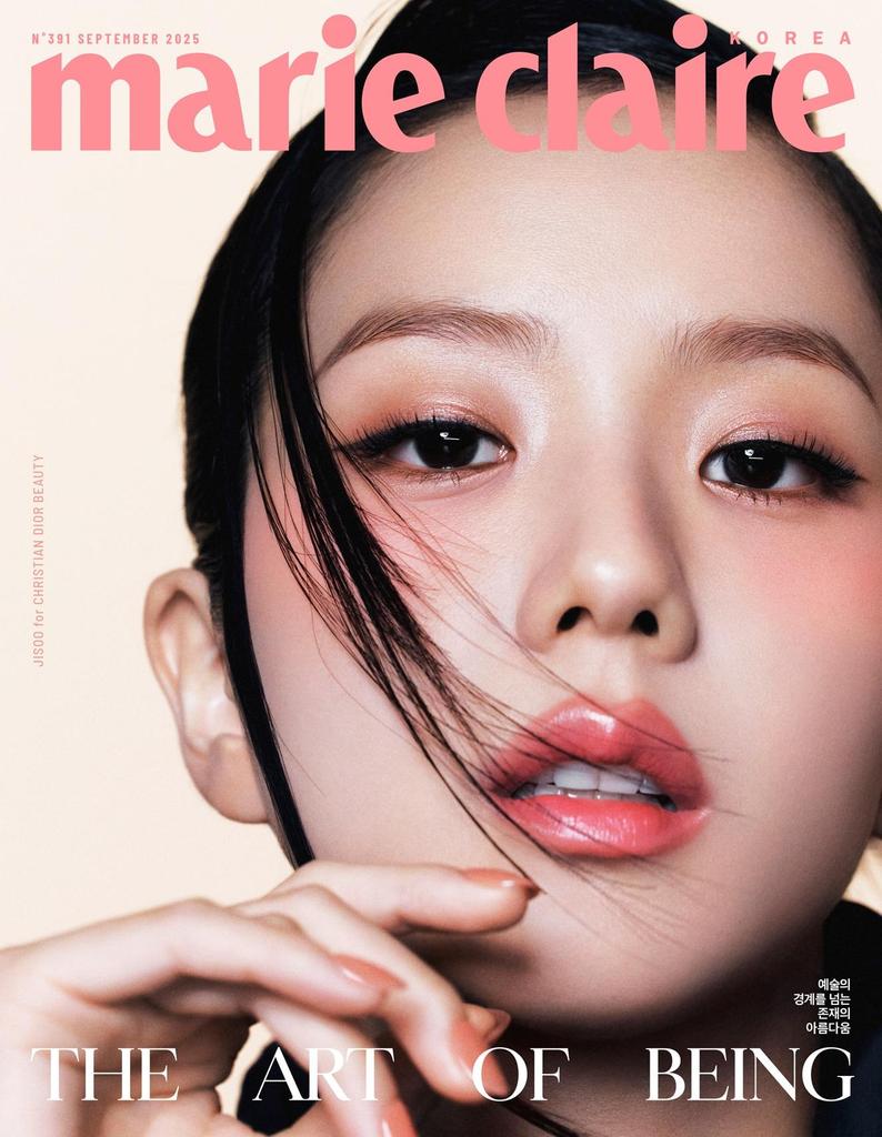 Marie Claire Korea 2025 September BLACKPINK JISOO, K POP,  KFASHION, K IDOL