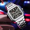 OFNS Fashion Men's Quartz Watch Elegant Clock Calendar Luminous Wristwatch Business Casual Watches
