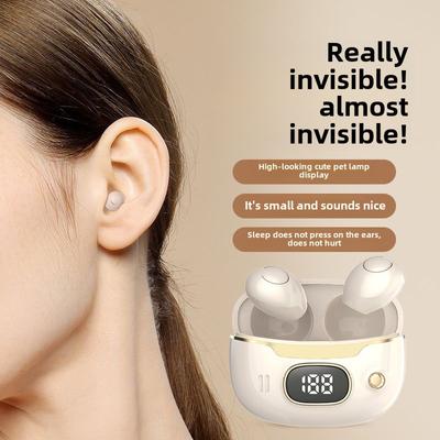 Νέα ακουστικά Sleep Bluetooth Ασύρματα in-ear Intelligent Mini-cancelling Noise and Compact Private Model Bluetooth Earphones